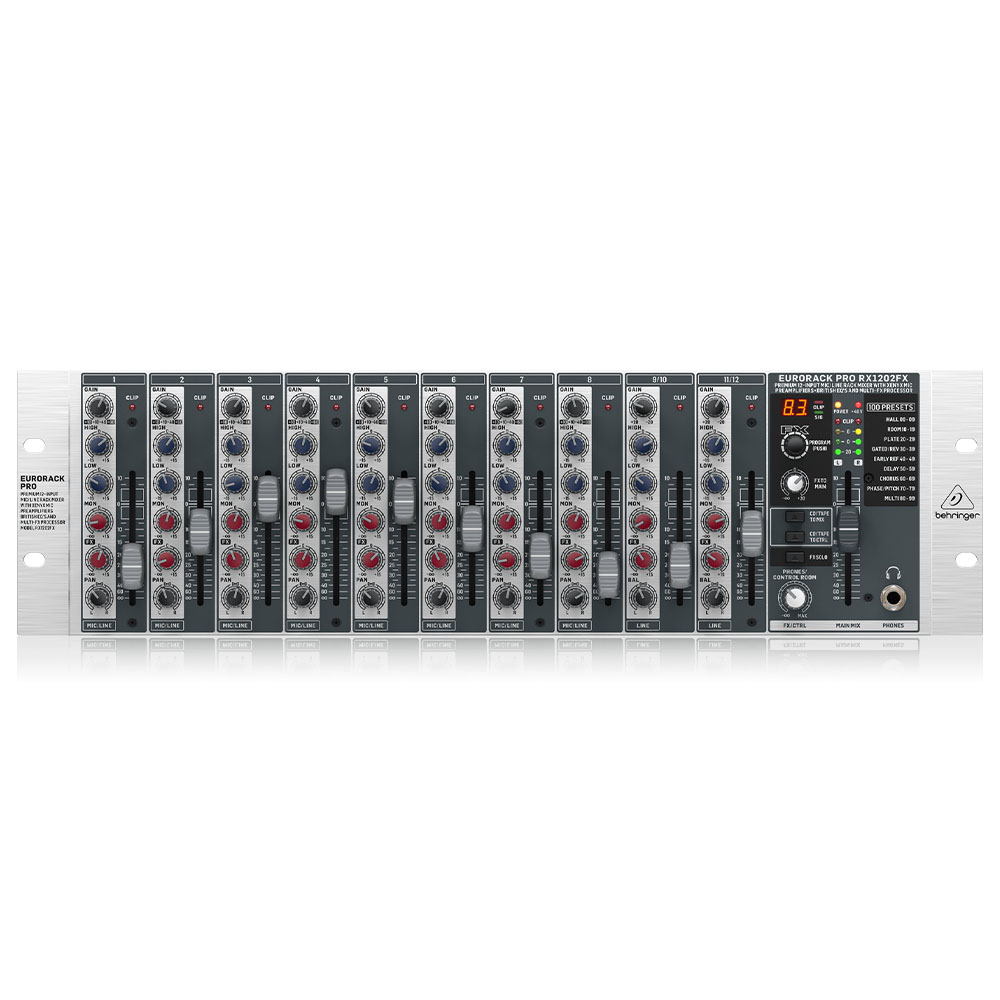 BEHRINGER XENYX  Premium 12 Girişli Mic/Line Rack Mikser